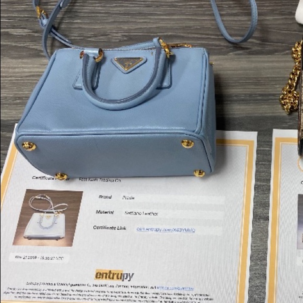 Prada Galleria Medium Saffiano Leather Bag